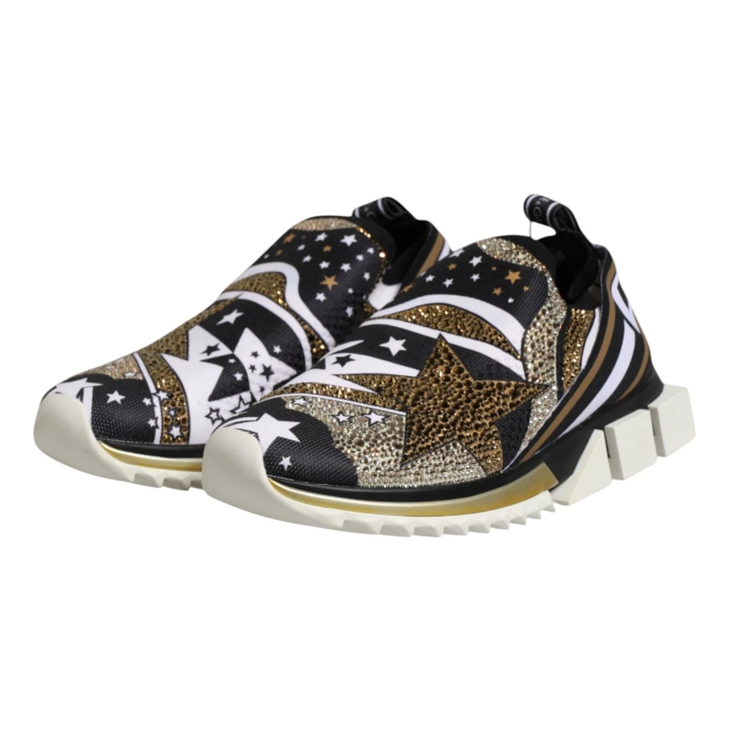 Dolce & Gabbana Multicolor Sorrento Low Top Sneakers Shoes – EU35.5/US5 par Dolce & Gabbana | Disponible sur Sandy Store ByNet