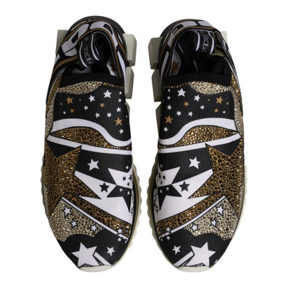 Dolce & Gabbana Multicolor Sorrento Low Top Sneakers Shoes – EU35.5/US5 par Dolce & Gabbana | Disponible sur Sandy Store ByNet