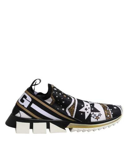 Dolce & Gabbana Multicolor Sorrento Low Top Sneakers Shoes – EU41/US8 par Dolce & Gabbana | Disponible sur Sandy Store ByNet