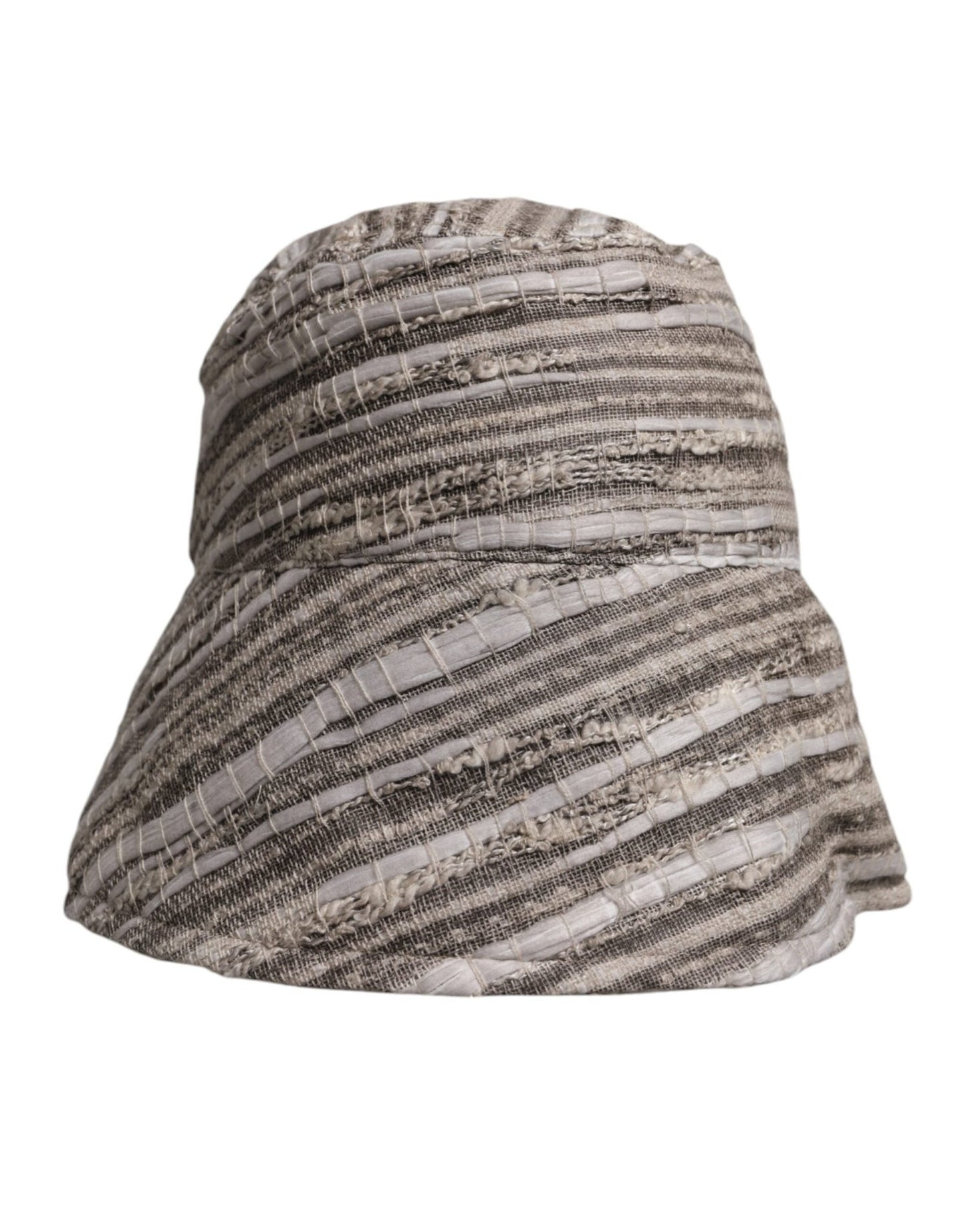 Dolce & Gabbana Multicolor Stripes Cotton Bucket Cap - Sandy Store ByNet