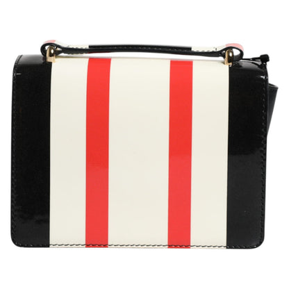 Dolce & Gabbana Multicolor Stripes Leather Crossbody Bag - Sandy Store ByNet