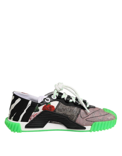 Dolce & Gabbana Multicor DG Logo Leopard Cherry Sneaker Shoes – EU35/US4.5 par Dolce & Gabbana | Disponible sur Sandy Store ByNet
