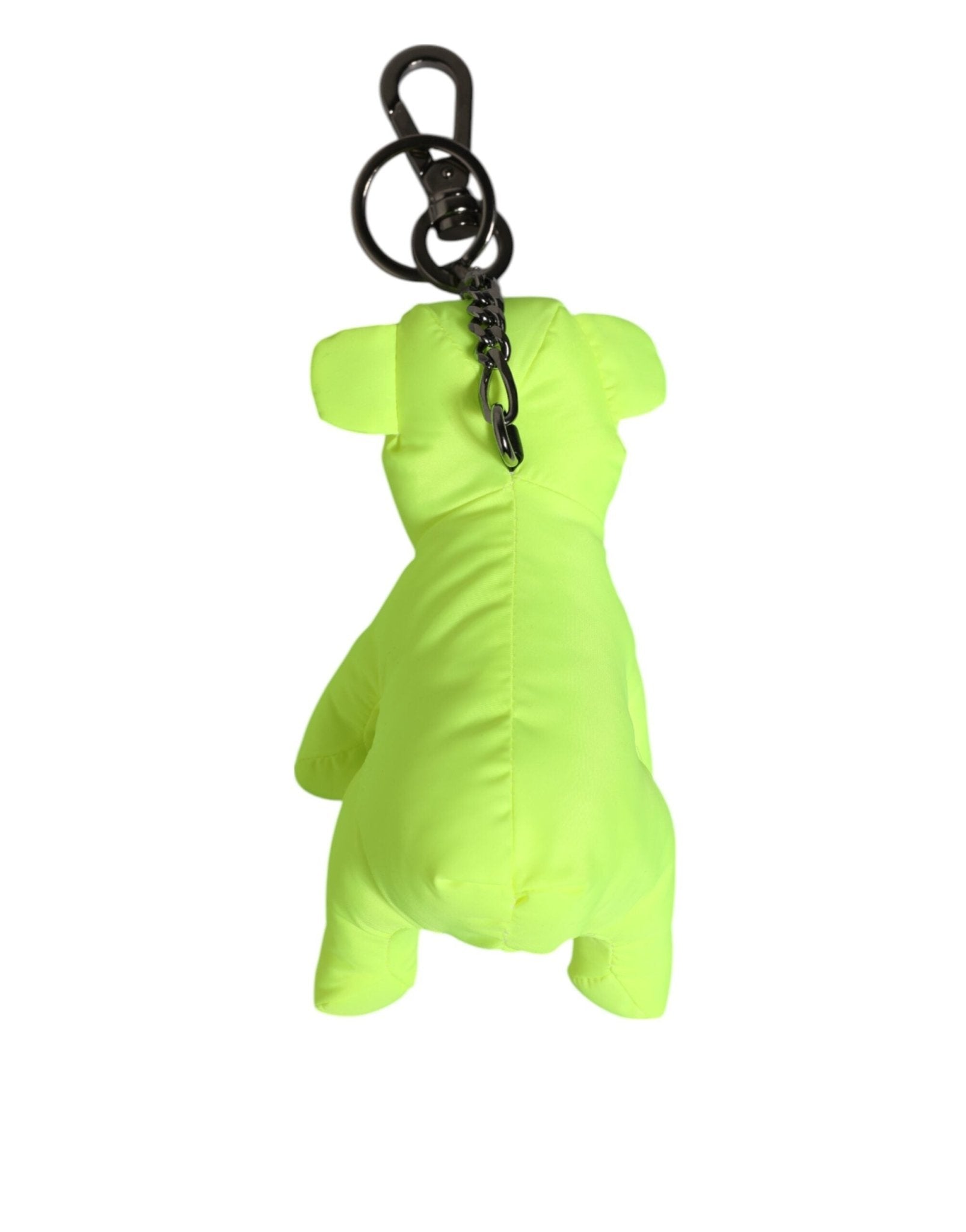 Dolce & Gabbana Neon Green Bear Embroidered Logo Men Keychain Clasp Keyring – par Dolce & Gabbana | Disponible sur Sandy Store ByNet