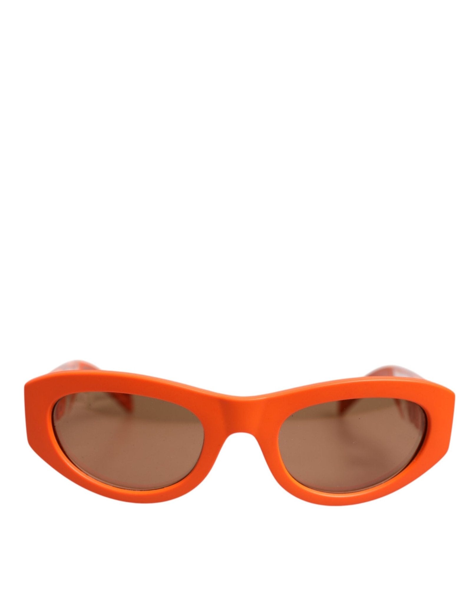 Dolce & Gabbana Orange Reborn To Live Oval Frame Logo Eyewear Sunglasses – par Dolce & Gabbana | Disponible sur Sandy Store ByNet