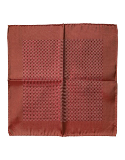 Dolce & Gabbana Orange Silk Square Men Foulard Scarf – par Dolce & Gabbana | Disponible sur Sandy Store ByNet