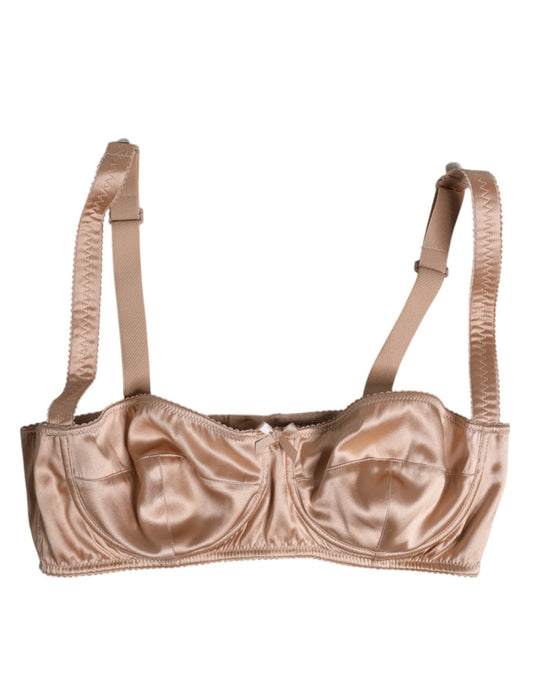 Dolce & Gabbana Pale Pink Underwired Balconette Bra Underwear – IT2 | S par Dolce & Gabbana | Disponible sur Sandy Store ByNet