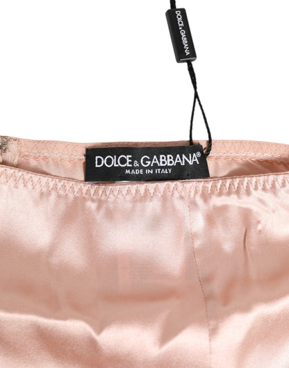 Dolce & Gabbana Pink Acetate High Waist Shorts Panty Underwear – IT40|S par Dolce & Gabbana | Disponible sur Sandy Store ByNet
