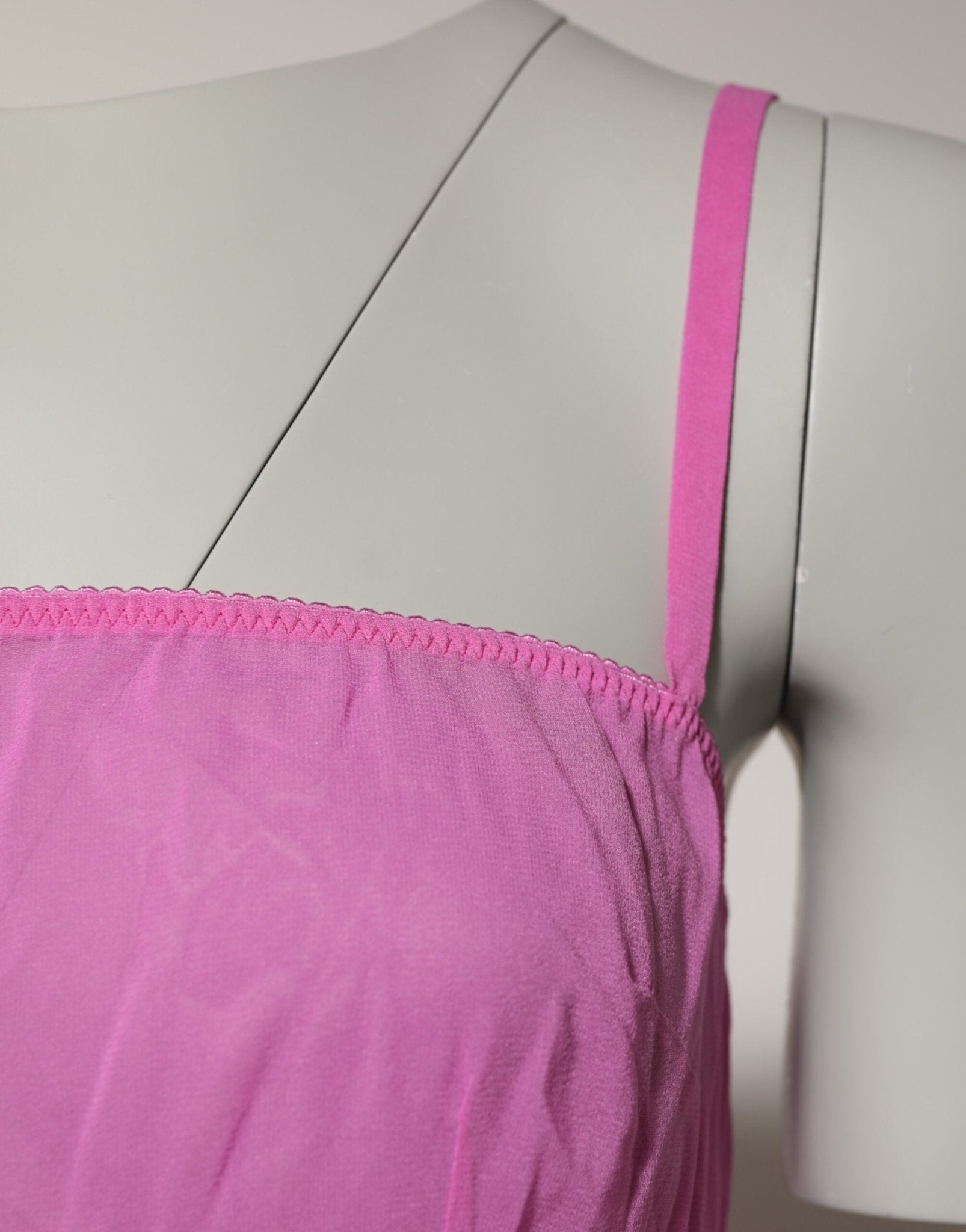 Dolce & Gabbana Pink Chemise Nylon Blend Sheer Lingerie Underwear – IT3 | M par Dolce & Gabbana | Disponible sur Sandy Store ByNet