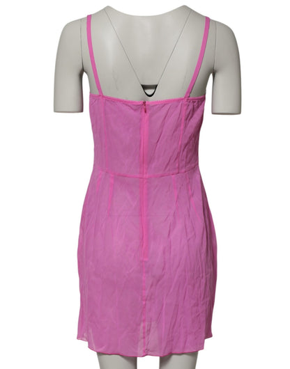 Dolce & Gabbana Pink Chemise Nylon Blend Sheer Lingerie Underwear – IT3 | M par Dolce & Gabbana | Disponible sur Sandy Store ByNet