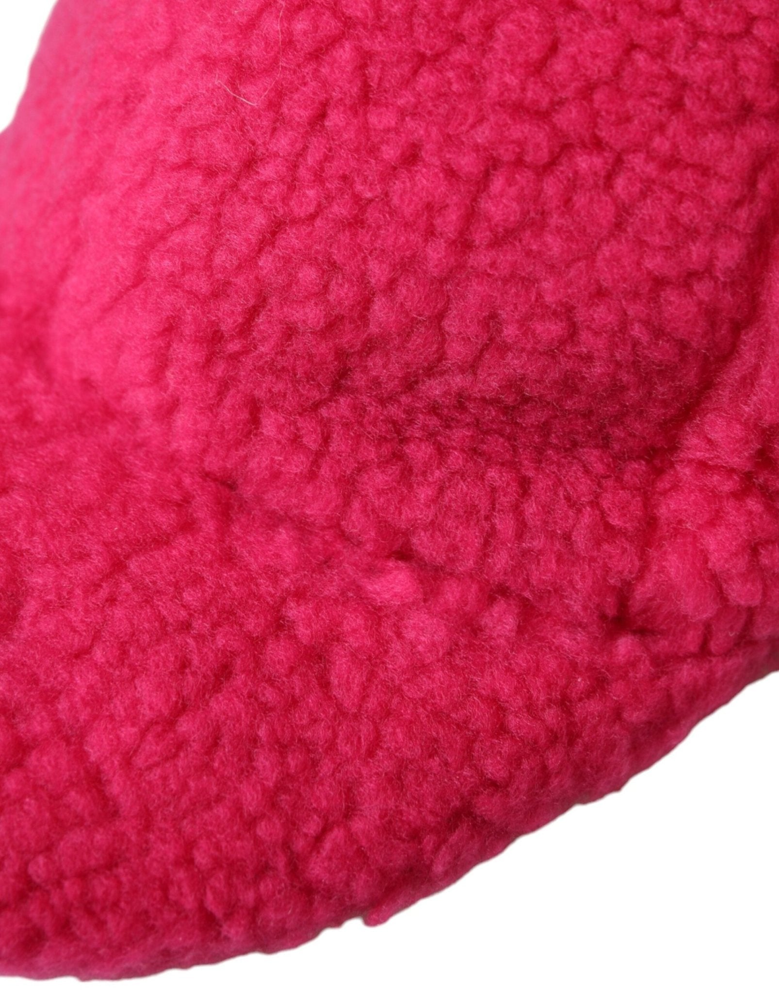 Dolce & Gabbana Pink Fleece Plush Baseball Hat Men - Sandy Store ByNet