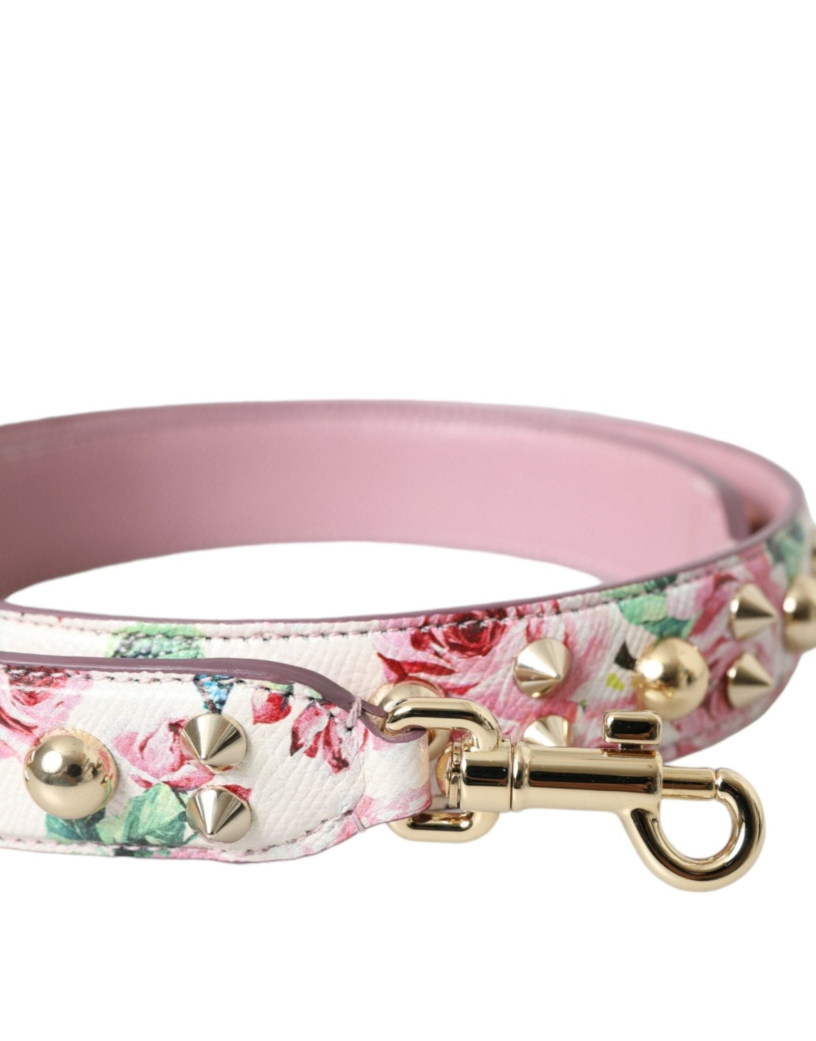 Dolce & Gabbana Pink Floral Handbag Accessory Shoulder Strap - Sandy Store ByNet