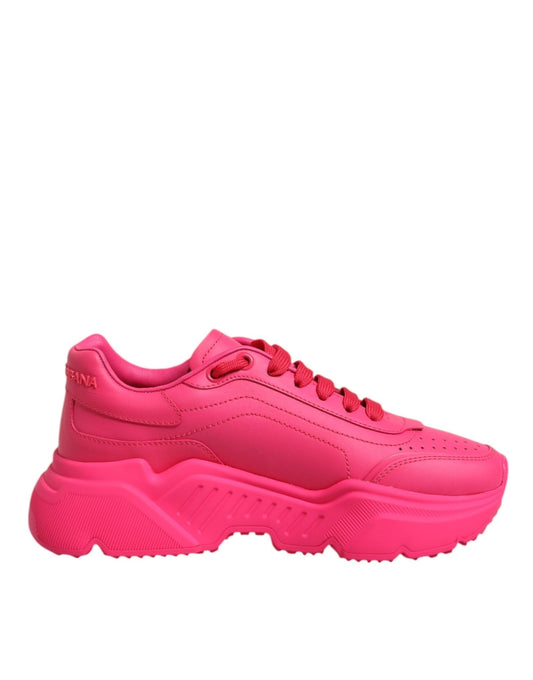 Dolce & Gabbana Pink Leather Daymaster Low Top Sneakers Shoes – EU36/US5.5 par Dolce & Gabbana | Disponible sur Sandy Store ByNet