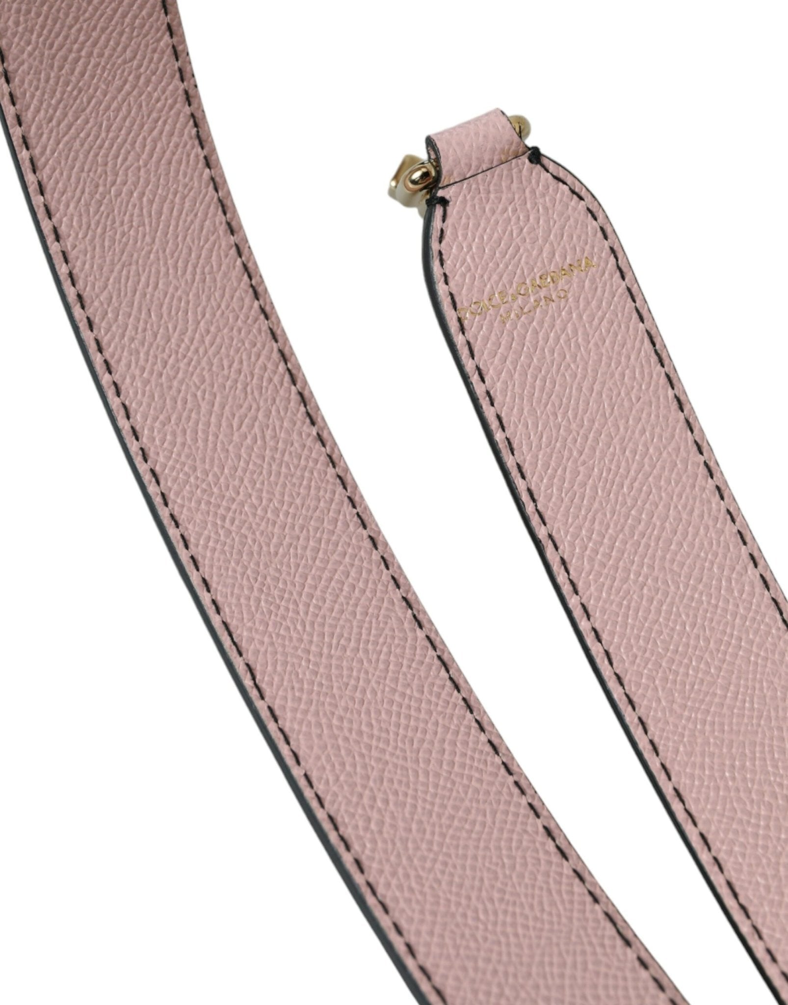 Dolce & Gabbana Pink Leather Handbag Accessory Shoulder Strap - Sandy Store ByNet