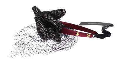 Dolce & Gabbana Pink Silk Crystal - Studded Headband - Sandy Store ByNet