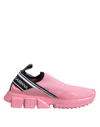 Dolce & Gabbana Pink Sorrento Low Top Women Sneakers Shoes – EU36.5/US6 par Dolce & Gabbana | Disponible sur Sandy Store ByNet