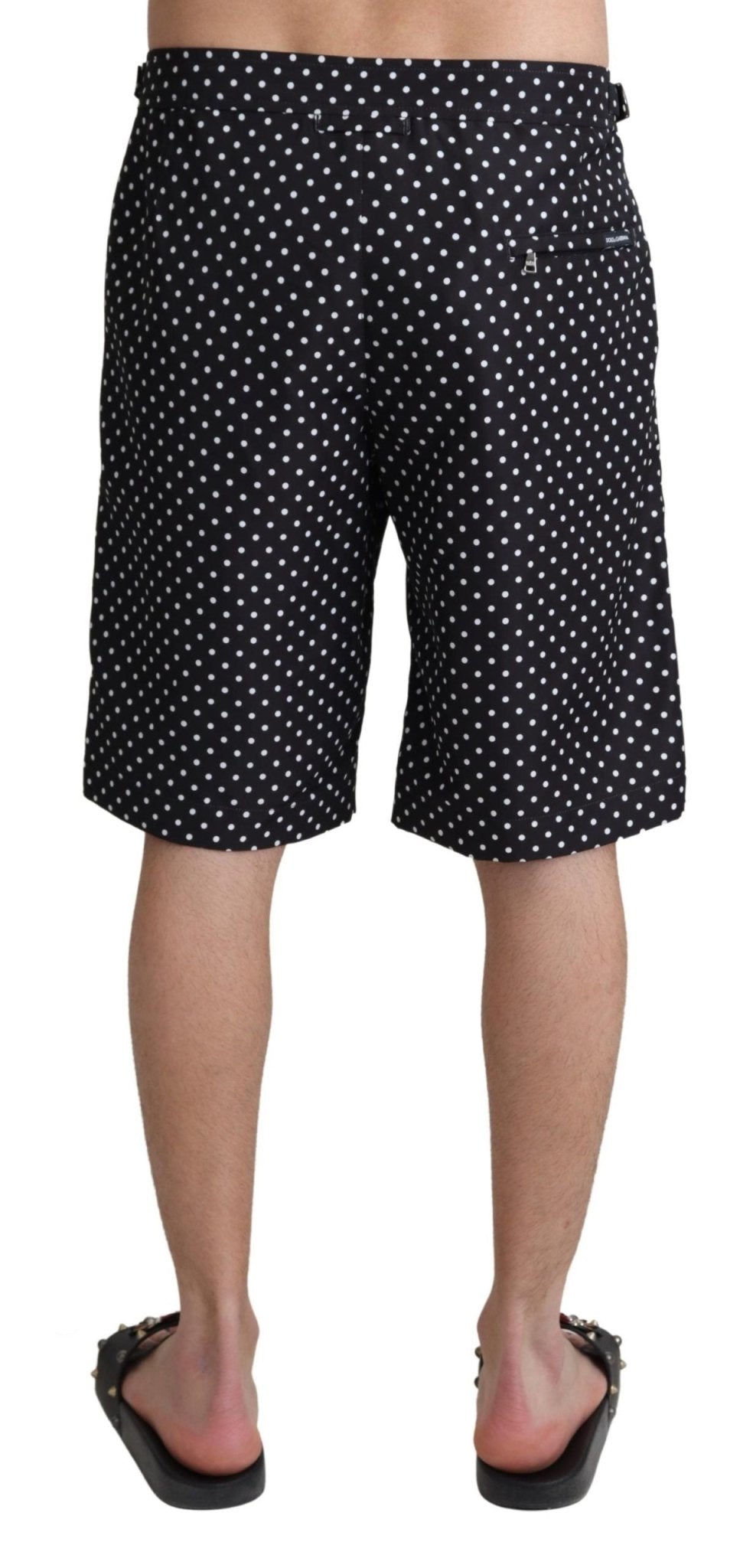 Dolce & Gabbana Polka Dot Elegance Swim Trunks Boxer - Sandy Store ByNet