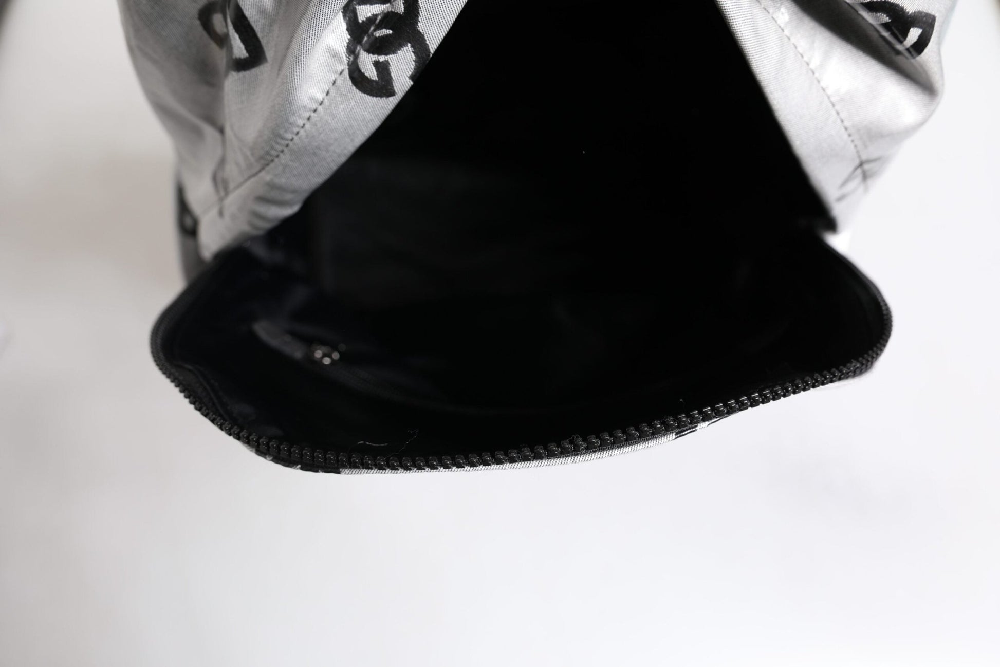 Dolce & Gabbana Polyester Gray Black DG Logo Plaque Backpack Bag - Sandy Store ByNet