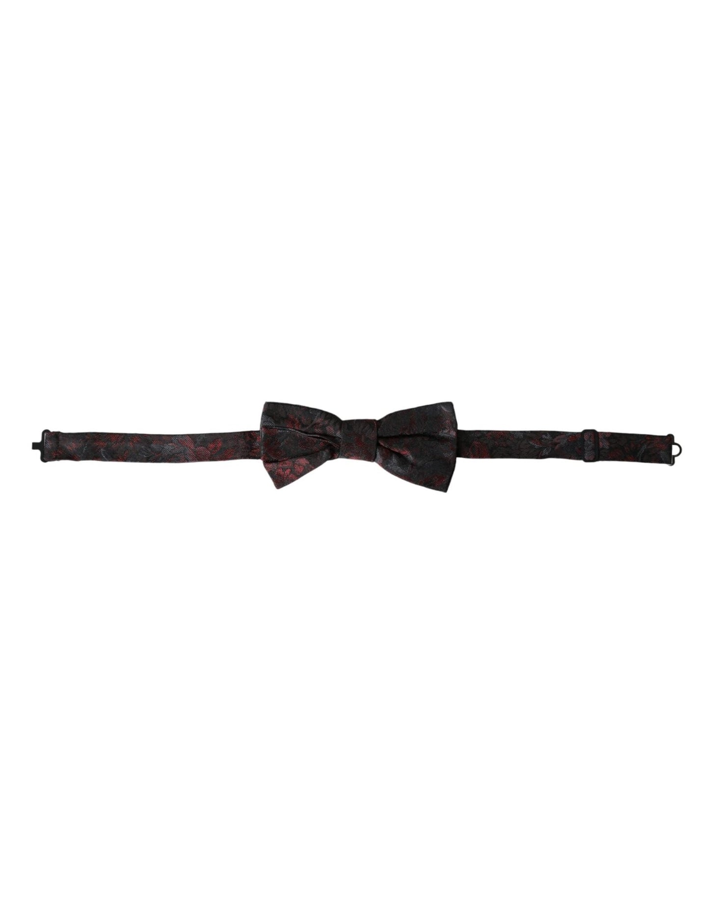 Dolce & Gabbana Red Black Floral Adjustable Neck Men Bow Tie – par Dolce & Gabbana | Disponible sur Sandy Store ByNet