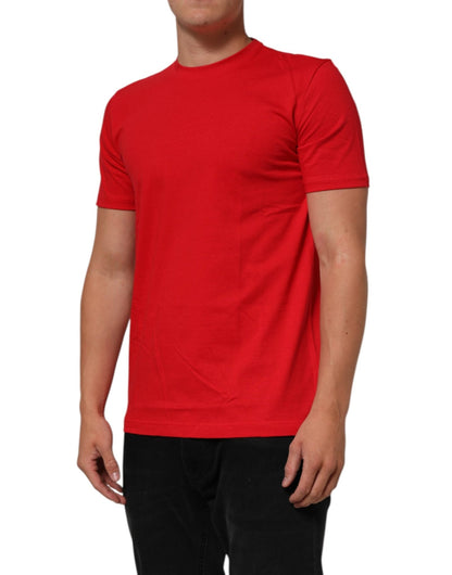 Dolce & Gabbana Red Goodluck 2023 Cotton Crew Neck T-shirt – IT46 | S par Dolce & Gabbana | Disponible sur Sandy Store ByNet