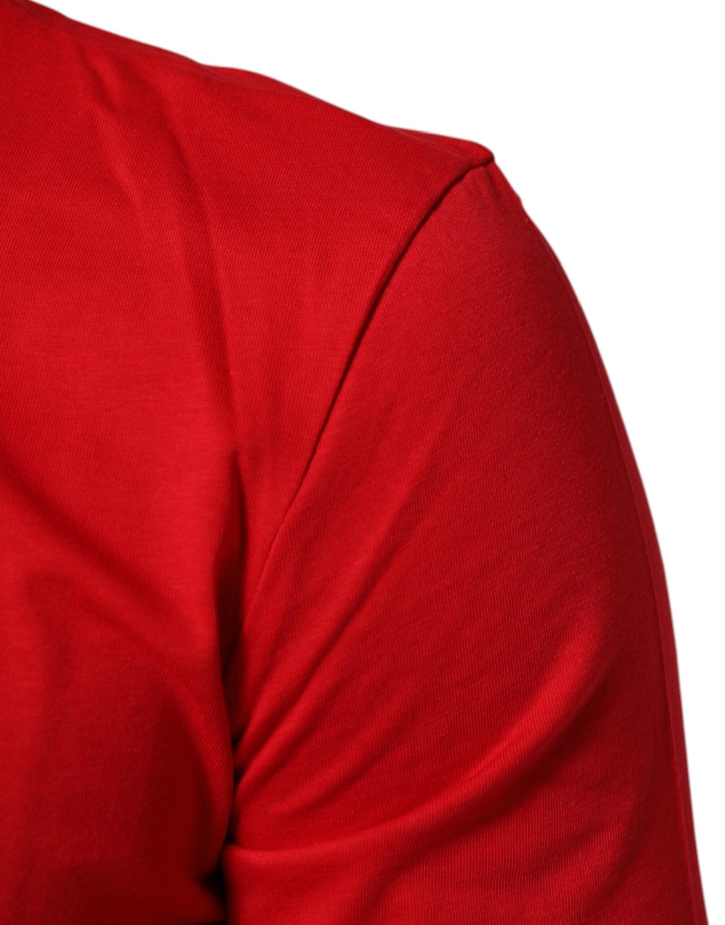 Dolce & Gabbana Red Goodluck 2023 Cotton Crew Neck T-shirt – IT46 | S par Dolce & Gabbana | Disponible sur Sandy Store ByNet