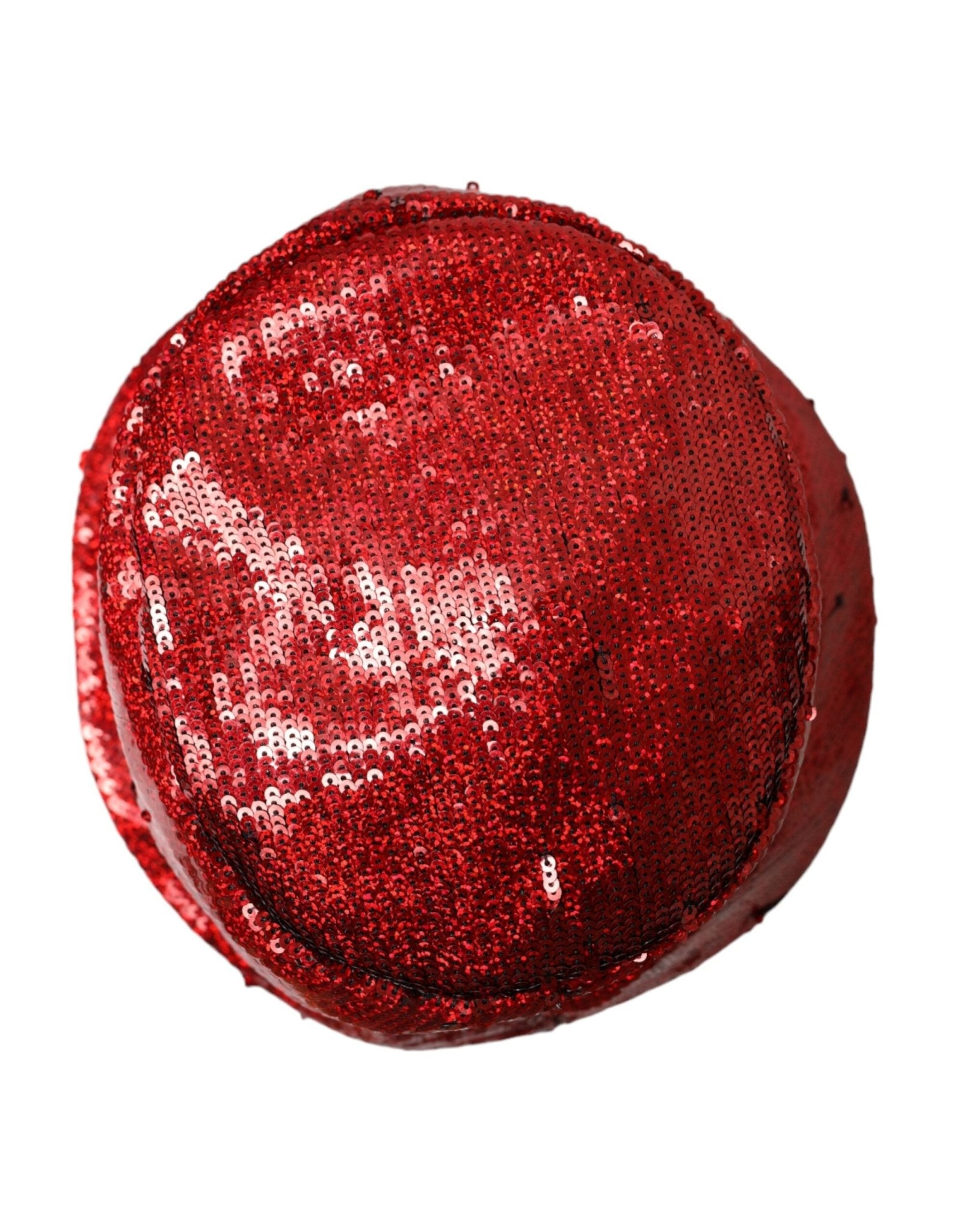 Dolce & Gabbana Red Sequined Nylon Bucket Hat Men - Sandy Store ByNet