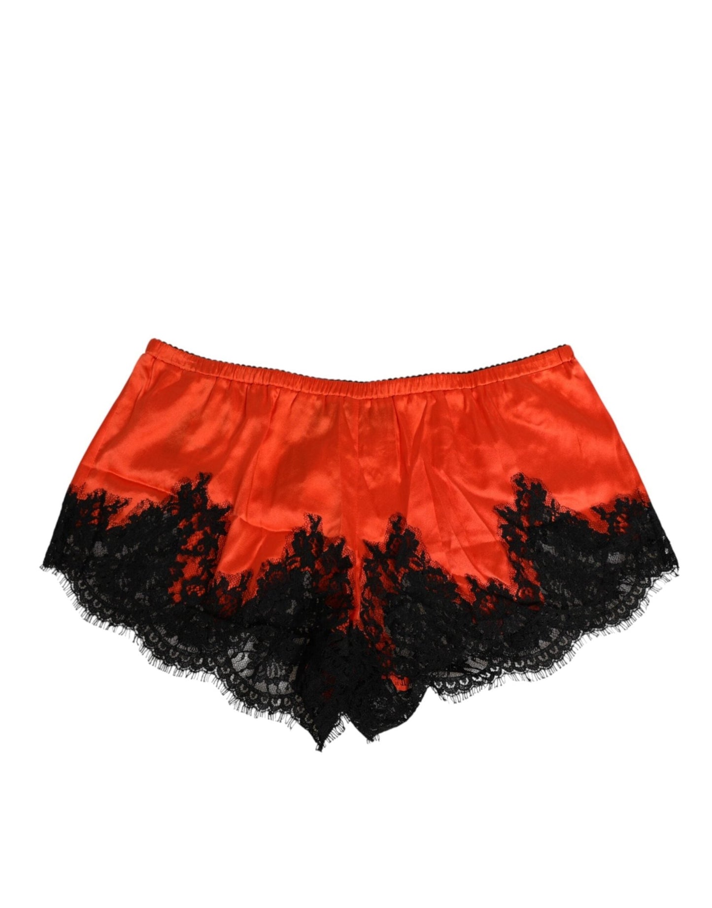 Dolce & Gabbana Red Silk Satin Lace Shorts Underwear – IT2 | S par Dolce & Gabbana | Disponible sur Sandy Store ByNet