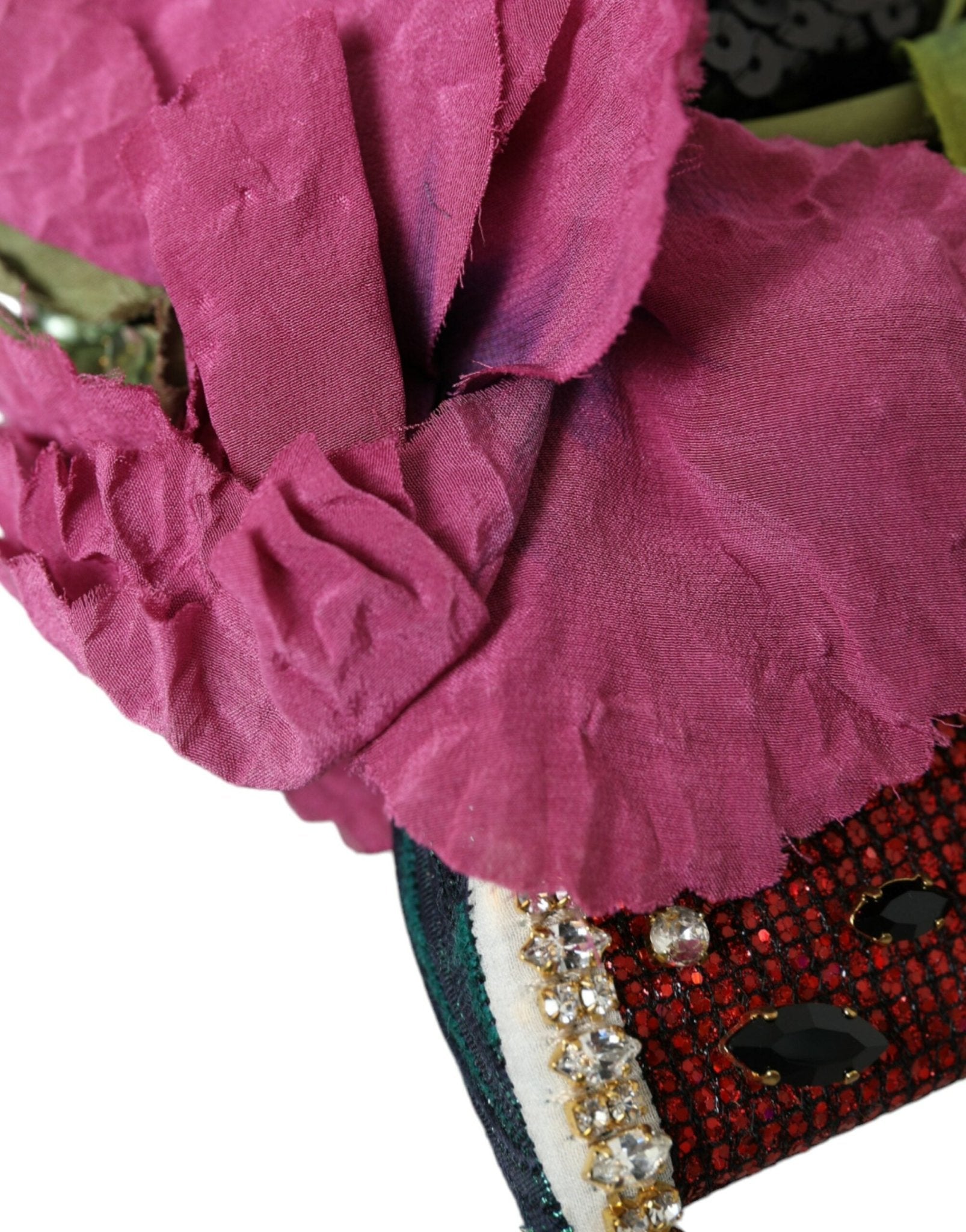 Dolce & Gabbana Red Watermelon Cherry Crystal Hairband Statement Diadem - Sandy Store ByNet