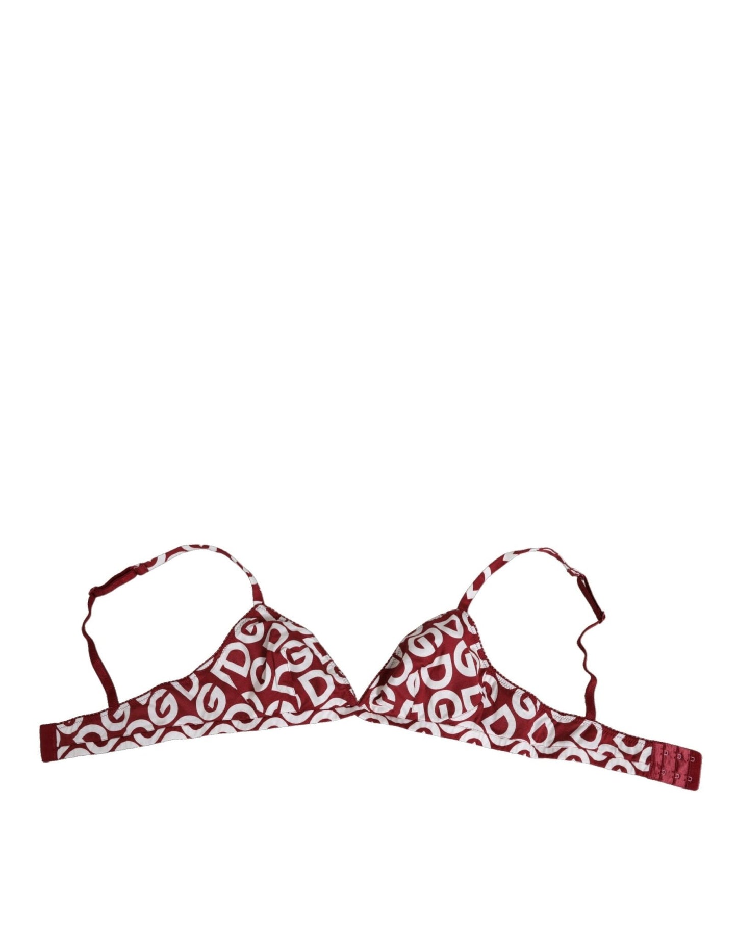 Dolce & Gabbana Red White Logo Mania Soft Cup Bra Underwear – IT2 | S par Dolce & Gabbana | Disponible sur Sandy Store ByNet