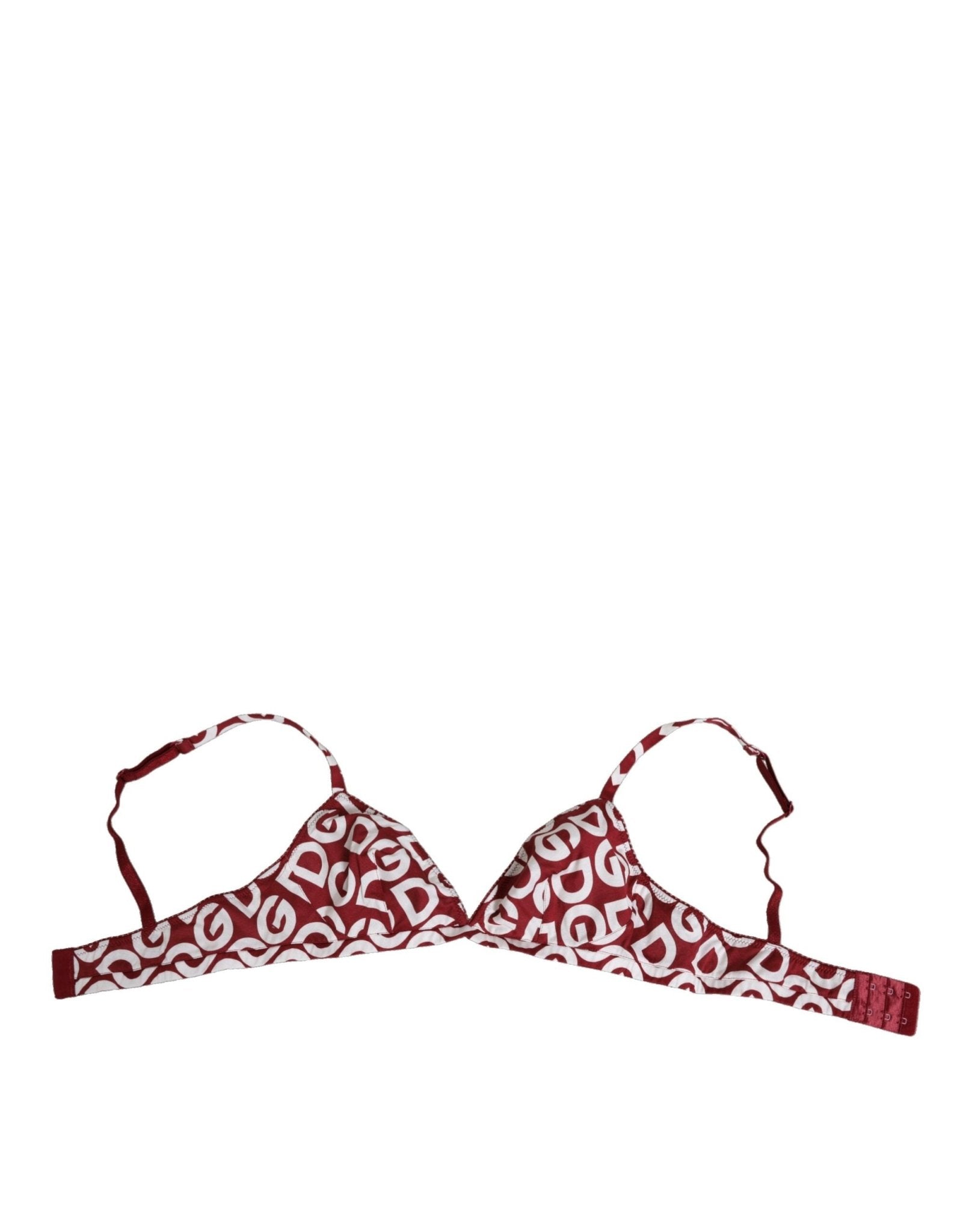 Dolce & Gabbana Red White Logo Mania Soft Cup Bra Underwear – IT2 | S par Dolce & Gabbana | Disponible sur Sandy Store ByNet