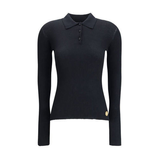 Dolce & Gabbana Ribbed Polo Sweater – IT40 | M par Dolce & Gabbana | Disponible sur Sandy Store ByNet