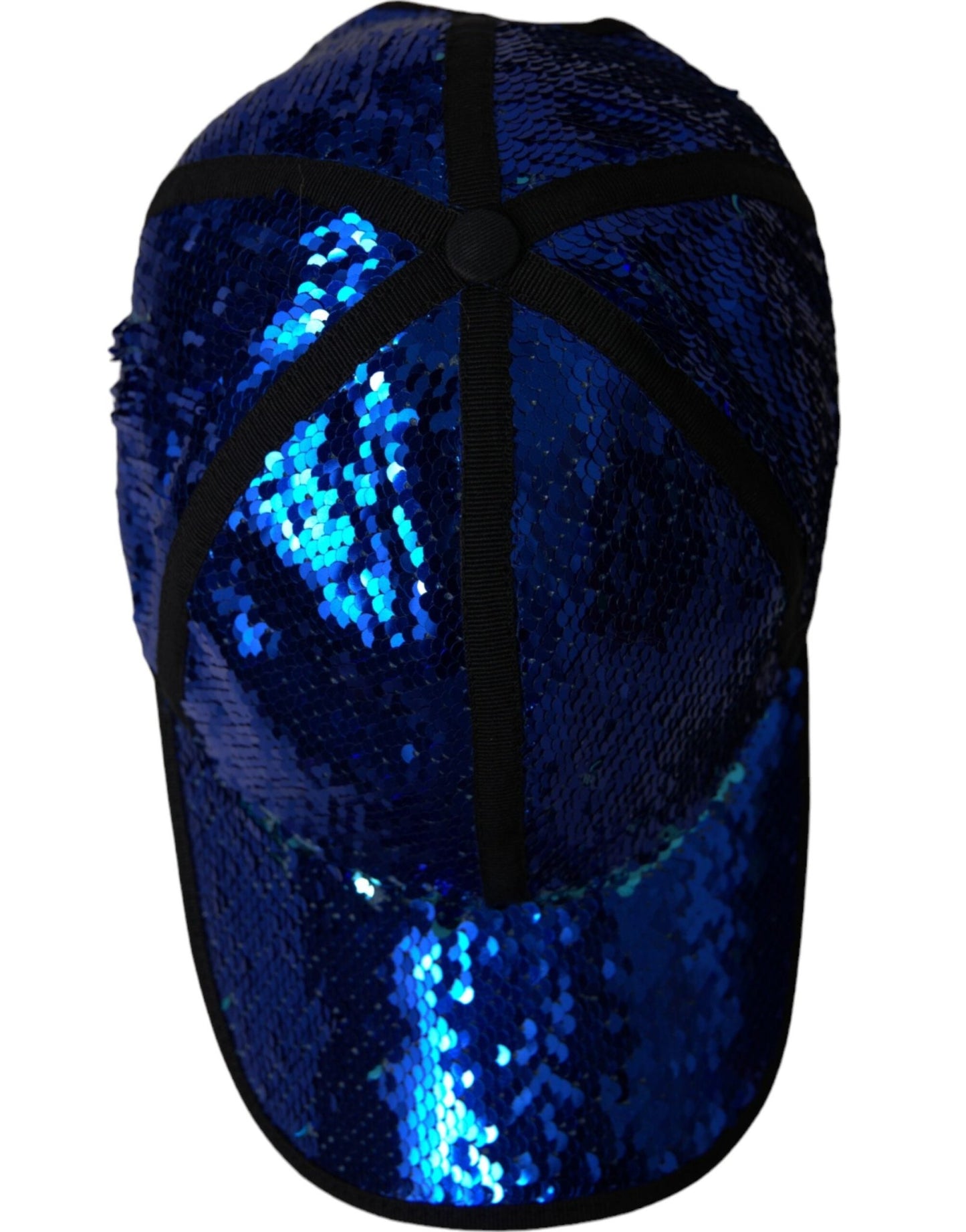 Dolce & Gabbana Royal Blue Sequin Baseball Hat Men - Sandy Store ByNet