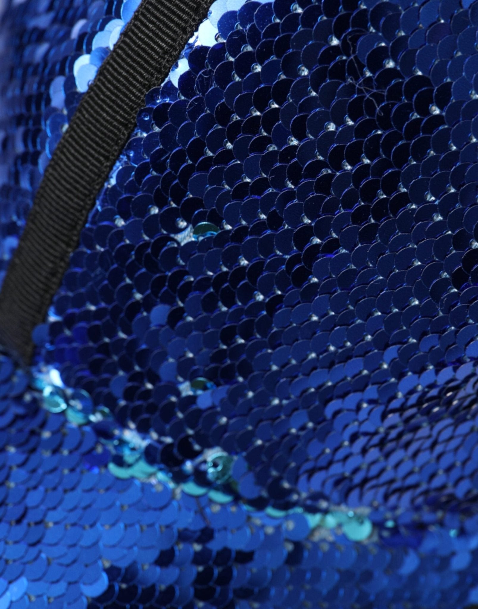 Dolce & Gabbana Royal Blue Sequin Baseball Hat Men - Sandy Store ByNet