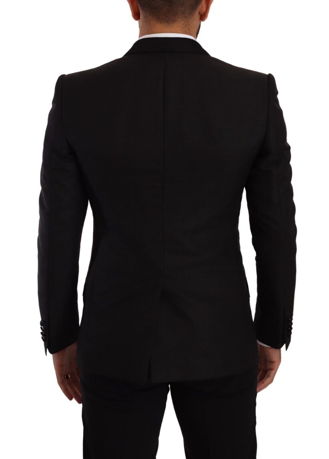 Dolce & Gabbana Sicilia Slim Fit Black Suit Ensemble - Sandy Store ByNet