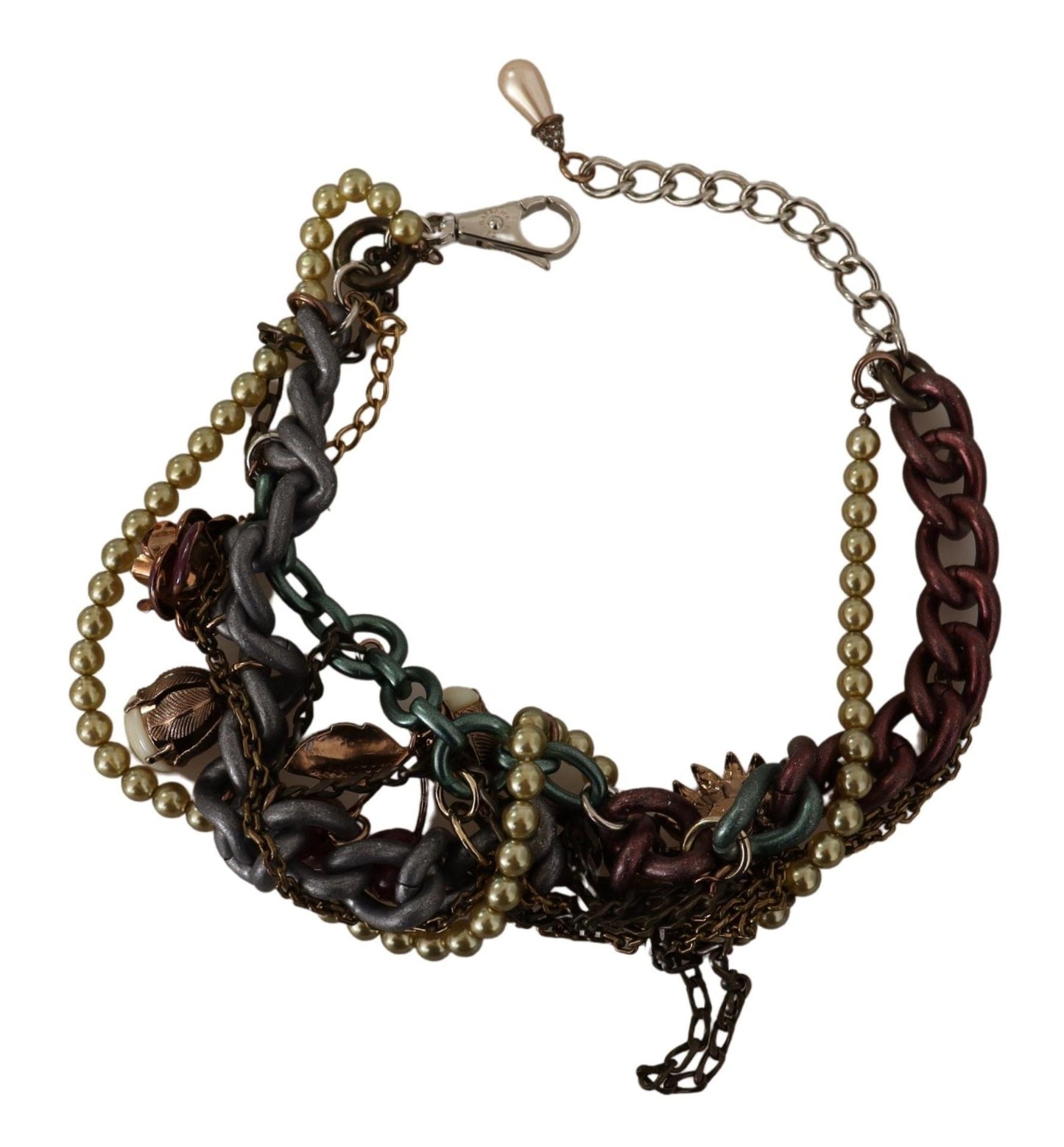 Dolce & Gabbana Sicilian Elegance Gold - Tone Statement Necklace - Sandy Store ByNet