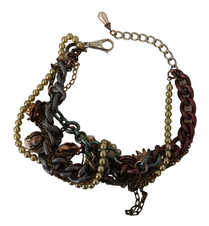 Dolce & Gabbana Sicilian Elegance Gold - Tone Statement Necklace - Sandy Store ByNet