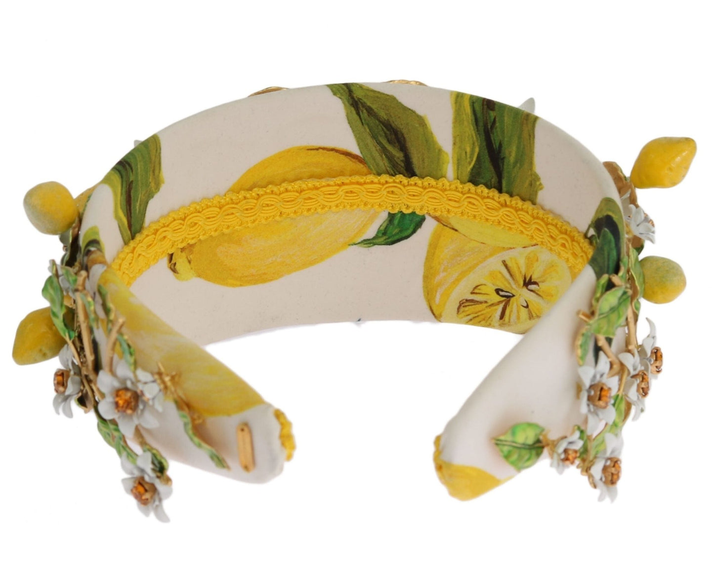 Dolce & Gabbana Sicilian Lemon Crystal Diadem Tiara - Sandy Store ByNet