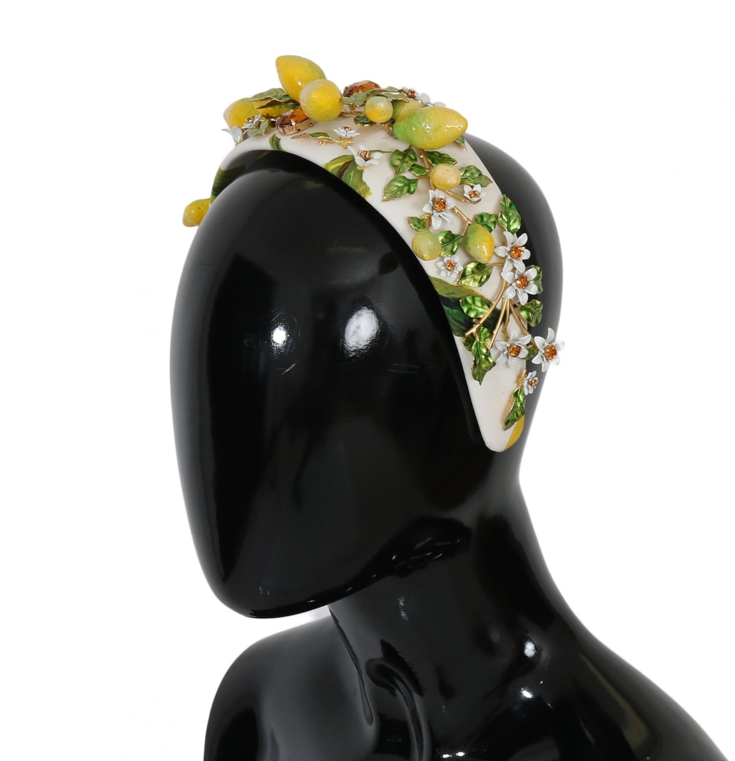 Dolce & Gabbana Sicilian Lemon Crystal Diadem Tiara - Sandy Store ByNet