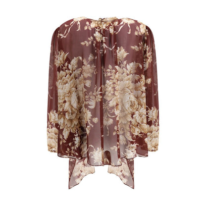 Dolce & Gabbana Silk chiffon floral Shirt – IT40 | M par Dolce & Gabbana | Disponible sur Sandy Store ByNet