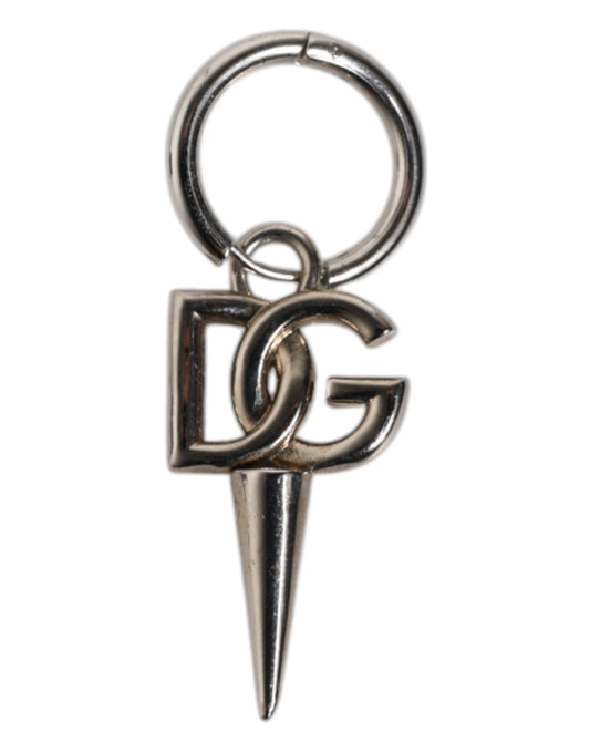 Dolce & Gabbana Silver Brass DG Logo Metal Ring Holder Keychain Keyring – par Dolce & Gabbana | Disponible sur Sandy Store ByNet