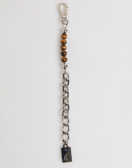 Dolce & Gabbana Silver Chain Brass Beaded Lobster Clasp Logo Men Bracelet – par Dolce & Gabbana | Disponible sur Sandy Store ByNet
