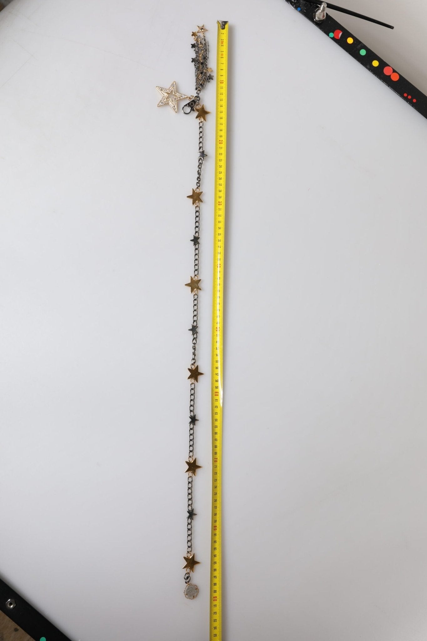 Dolce & Gabbana Silver Gold Brass Embellished Waist Chain Belt - Sandy Store ByNet