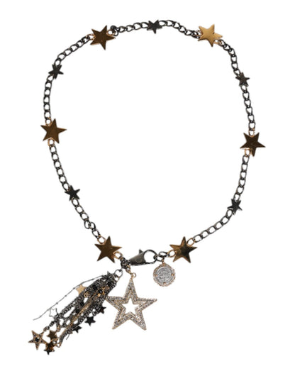 Dolce & Gabbana Silver Gold Brass Embellished Waist Chain Belt - Sandy Store ByNet