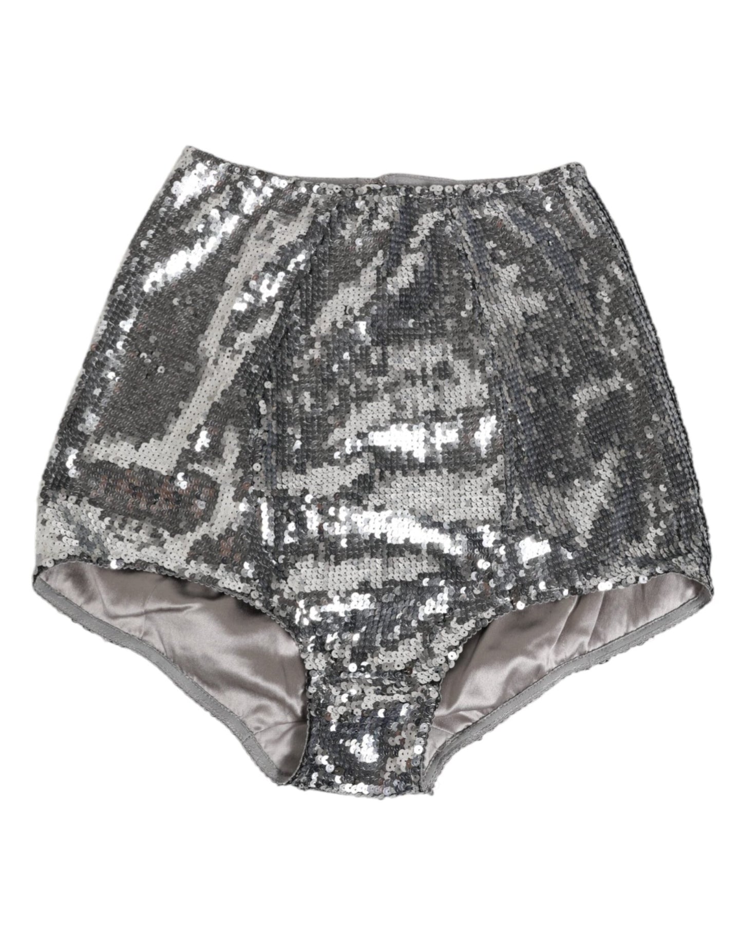 Dolce & Gabbana Silver Nylon Sequined Slip Girdle Panty Underwear – IT2 | S par Dolce & Gabbana | Disponible sur Sandy Store ByNet