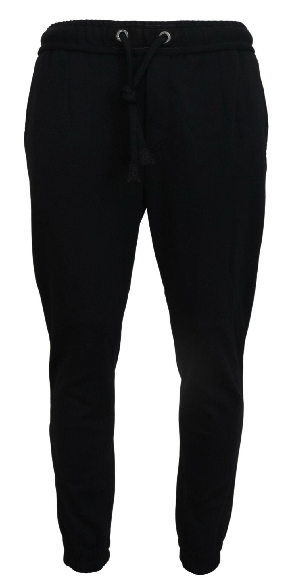 Dolce & Gabbana Sleek Black Wool - Blend Sweatpants – IT48 | M par Dolce & Gabbana | Disponible sur Sandy Store ByNet