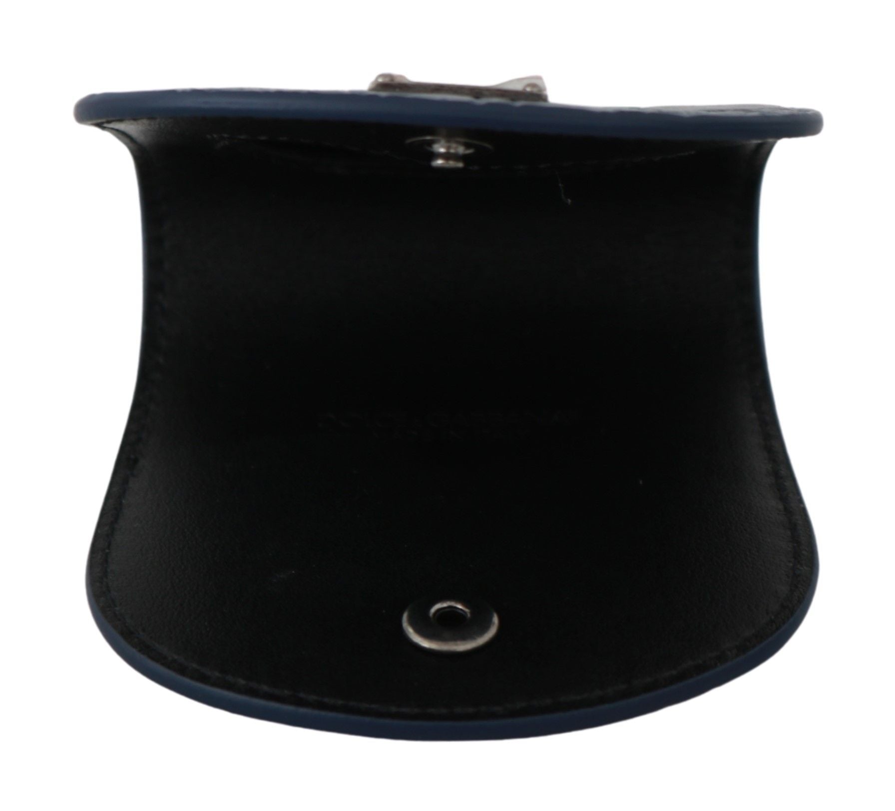 Dolce & Gabbana Sleek Blue Caimano Condom Case Wallet - Sandy Store ByNet