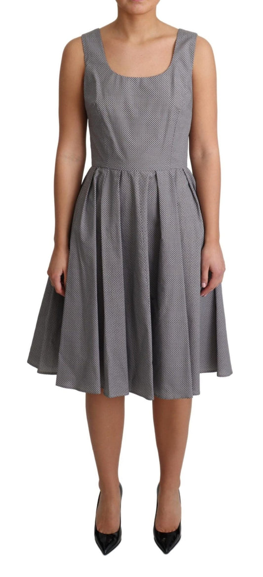 Dolce & Gabbana Sleeveless Geometric A - Line Dress - Sandy Store ByNet