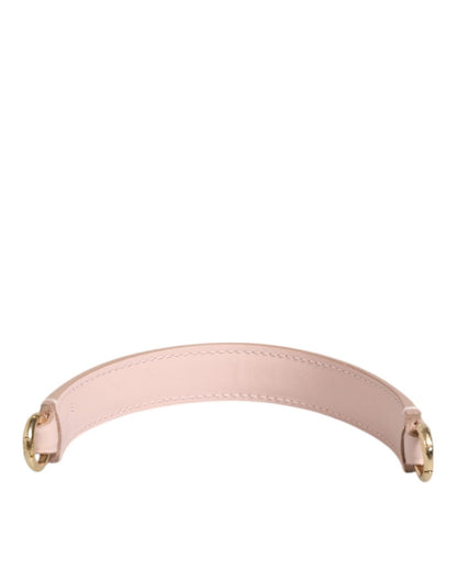 Dolce & Gabbana Strap Pink Leather Gold Tone Big Bag Handle Shoulder Strap – par Dolce & Gabbana | Disponible sur Sandy Store ByNet