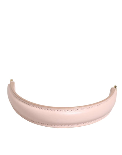 Dolce & Gabbana Strap Pink Leather Gold Tone Big Bag Handle Shoulder Strap – par Dolce & Gabbana | Disponible sur Sandy Store ByNet