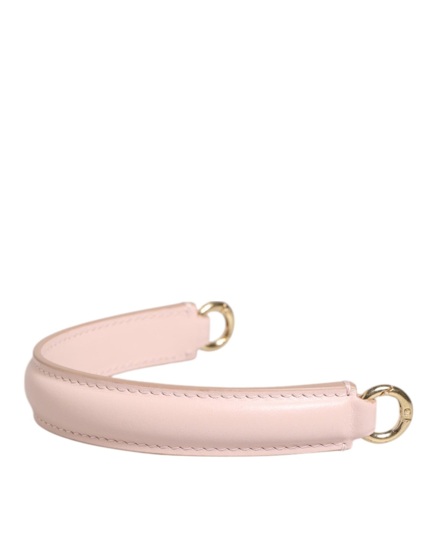 Dolce & Gabbana Strap Pink Leather Gold Tone Big Bag Handle Shoulder Strap – par Dolce & Gabbana | Disponible sur Sandy Store ByNet
