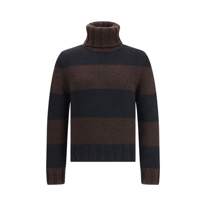 Dolce & Gabbana Striped Wool - Blend Turtleneck – IT48 | M par Dolce & Gabbana | Disponible sur Sandy Store ByNet